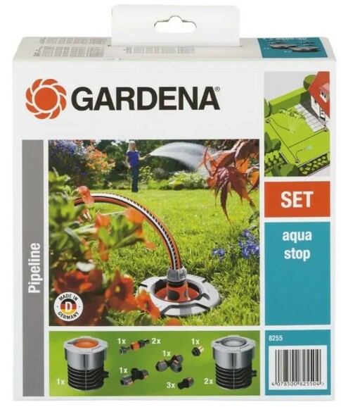 Комплект садового водопровода стартовый Gardena Pipeline (08270-20.000.00) изображение 2