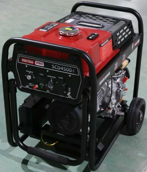 Дизельный генератор КВИТКА PRO SCD4500-I (110-7009) изображение 3
