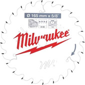 Диск пильный Milwaukee WNF 165x15.87 мм, 24 зуб. (4932471311)