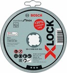 Відрізний диск Bosch X-LOCK Standard for Inox 125x1.6x22.23 мм, 10 шт. (2608619364)