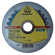 Відрізний диск Klingspor Extra Inox А100, 125х1х22.23 мм (384803)