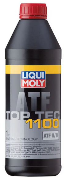 Масло для АКПП и гидроприводов LIQUI MOLY Top Tec ATF 1100, 1 л (3651)