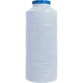 Пластиковая емкость Пласт Бак 400 л вертикальная, белая (00-00000816)