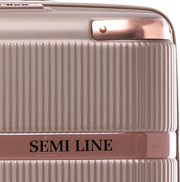 Чемодан Semi Line 24 (M) Champagne T5668-3 (DAS302659) изображение 7