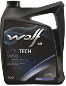 Моторное масло WOLF VITALTECH 5W-40, 4 л (8311192)