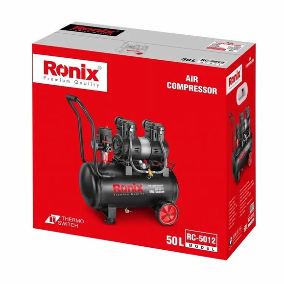 Компрессор Ronix, 50 л, 1680 Вт (RC-5012) изображение 10