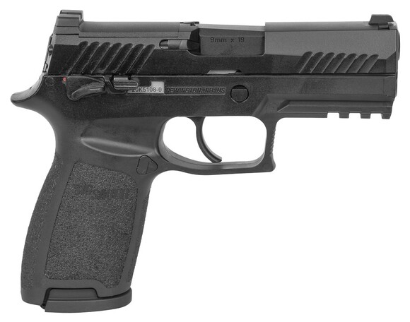 Страйкбольний пістолет Sig Sauer Air ProForce P320-M18 Green Gas. кал. 6 мм ВВ. Black (1625.02.19) фото 3