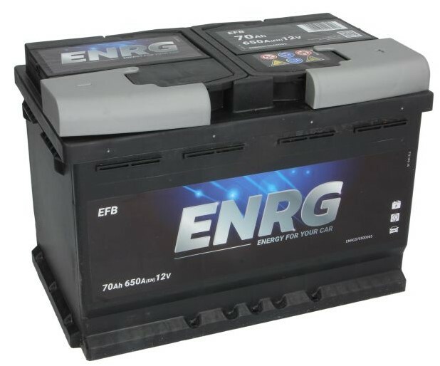 

Автомобильный аккумулятор ENRG Start-stop ENRG570500065 12 В (70 Аh, 650 А, R+)