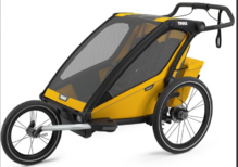 Детская коляска Thule Chariot Sport Double Spectra Yellow (TH 10201024) 