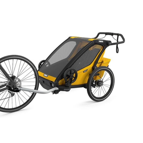 Дитячий візок Thule Chariot Sport Double Spectra Yellow (TH 10201024)  фото 5