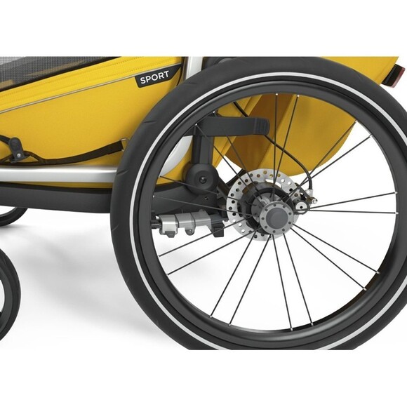 Детская коляска Thule Chariot Sport Double Spectra Yellow (TH 10201024)  изображение 6