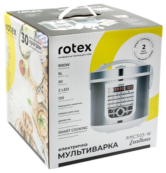 Мультиварка Rotex Excellence (RMC505-C) изображение 7