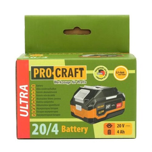 Аккумулятор PROCRAFT 20/4 Ultra изображение 10