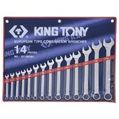 Набор ключей комби King Tony 1214MR01 (14 предметов)