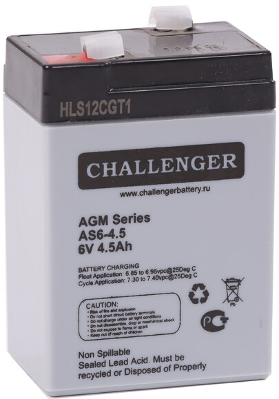 Акумуляторна батарея Challenger AS6-4.5