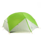 Палатка Naturehike Mongar II (2-х местная) 20D silicone + footprint NH17T007-M green/white (6927595726051)