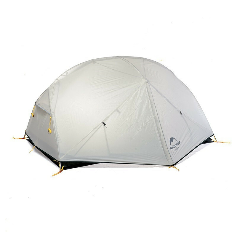 

Намет Naturehike Mongar II (2-місний) 20D silicone + footprintNH17T007-M light grey / dark green (6927595708071)