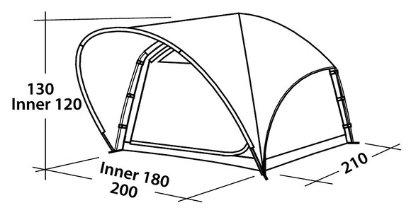 Палатка Easy Camp Pavonis 300 (43261) изображение 5