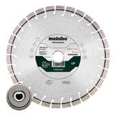 Комплект Metabo: алмазний універсальний круг UP 230 мм + швидкозатискна гайки Quick 628583000