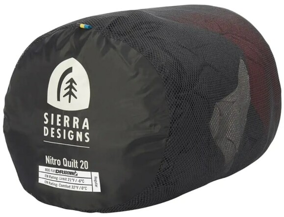 Спальний мішок Sierra Designs Nitro Quilt 800F 20 Regular (80710519R) фото 6