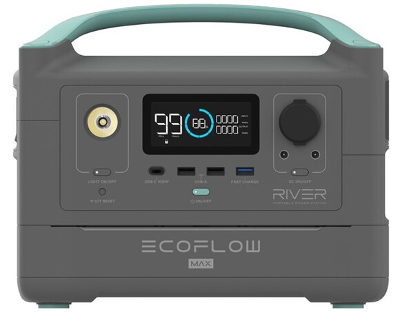 Зарядная станция EcoFlow River Max (576 Вт·ч / 600 Вт) изображение 8
