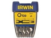 Биты Irwin усиленные Torx P/Bit 50мм TORX T20 5шт (10504373)