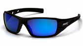 Защитные очки Pyramex Velar Ice Blue Mirror зеркальные синие (2ВЕЛАР-90)
