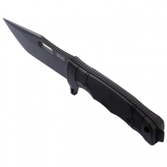 Нож нескладной SOG SEAL FX Tanto Black Cerakote (SOG 17-21-02-57) изображение 2