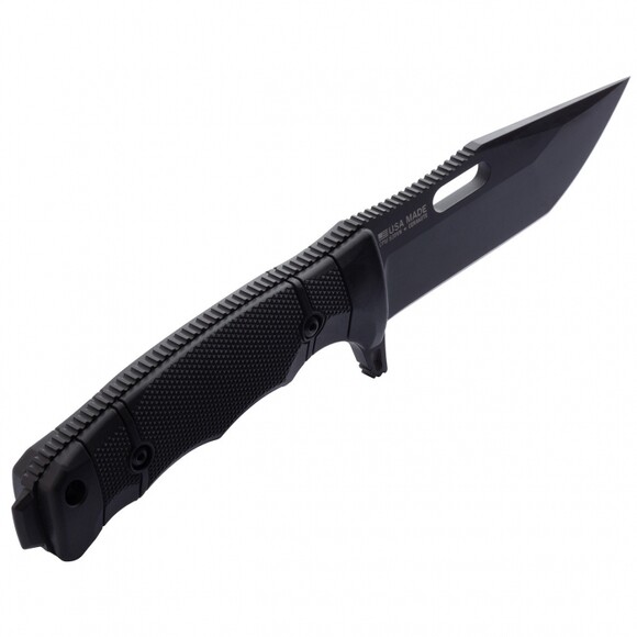 Нож нескладной SOG SEAL FX Tanto Black Cerakote (SOG 17-21-02-57) изображение 3