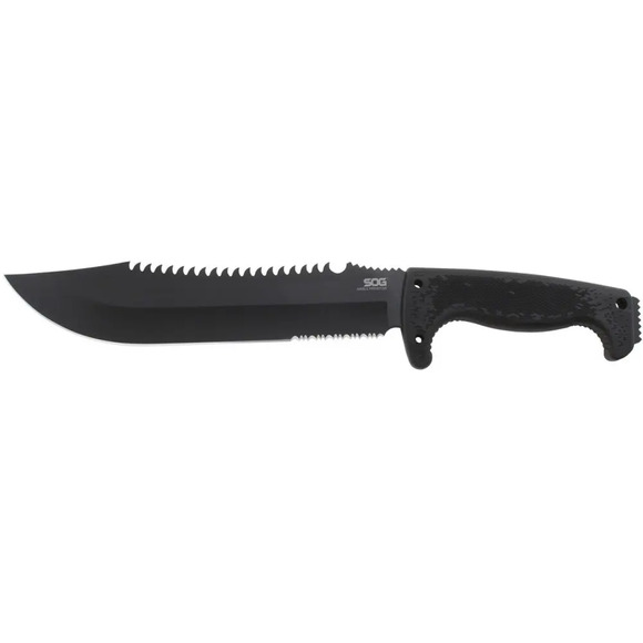 Туристический нож SOG Jungle Primitive Black (SOG F03TN-CP) изображение 2