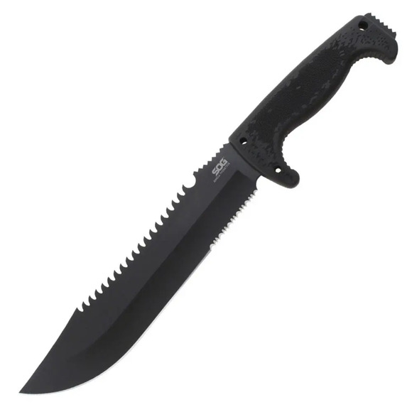 Туристический нож SOG Jungle Primitive Black (SOG F03TN-CP) изображение 3