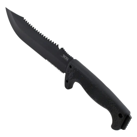 Туристический нож SOG Jungle Primitive Black (SOG F03TN-CP) изображение 7