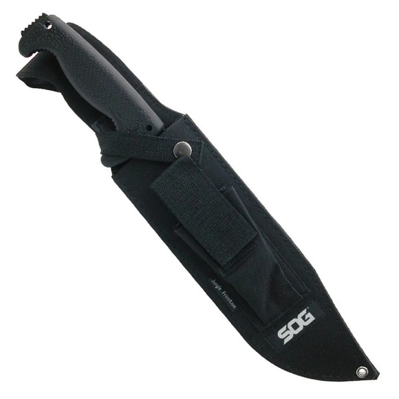 Туристический нож SOG Jungle Primitive Black (SOG F03TN-CP) изображение 9