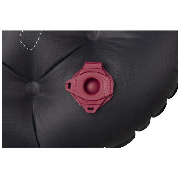 Коврик женский надувной EtherLight XT Extreme Mat 100 мм, Black/Persian Red, Regular (STS AMELXTEXMWR) изображение 3