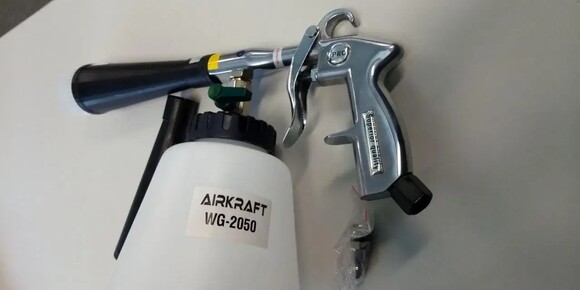 Пістолет пневматичний AIRKRAFT WG-2050 зі змінною насадкою-щіткою  фото 3