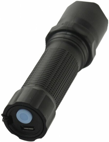 Ліхтар ручний Quantum QM-FL1043 Minik LED, чорний, 40 шт/уп (QM-FL1043-B) фото 3