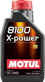 Моторное масло MOTUL 8100 X-power, 10W60 1 л (106142)