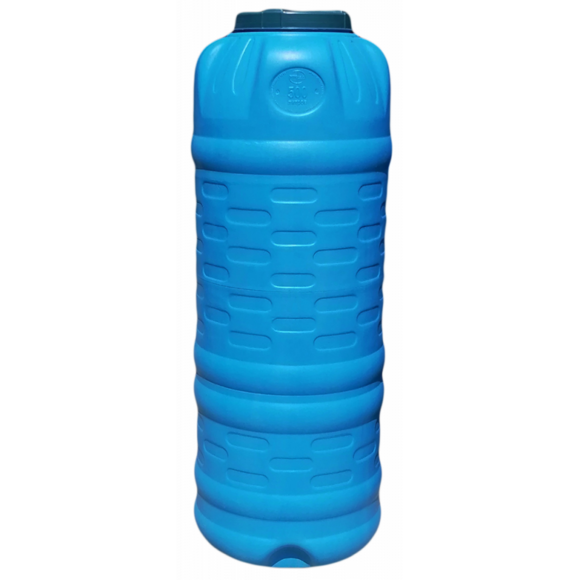 Пластикова ємність Пласт Бак 500 л вертикальна, синя (00-00006253)