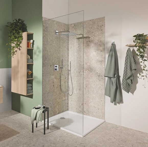 Душова система прихованого монтажу Grohe QuickFix Precision Cube c Vitalio Rain Mono 310 Cube (34879000) (CV033603) фото 5