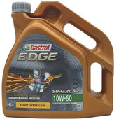Моторное масло CASTROL EDGE SUPERCAR 10W-60, 4 л (EDGE106-4X4S)