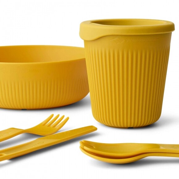 Набір посуду Sea to Summit Passage Dinnerware Set (arrowwood yellow) (STS ACK037051-120913) фото 3