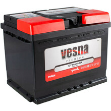 Автомобильный аккумулятор Vesna Premium Euro 12В, 66 Ач (415 266)