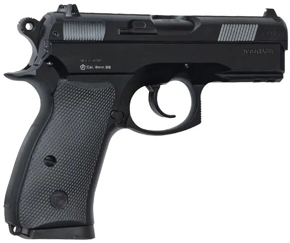 Пистолет страйкбольный ASG CZ 75D Compact Green Gas, калибр 6 мм (2370.41.36) изображение 2