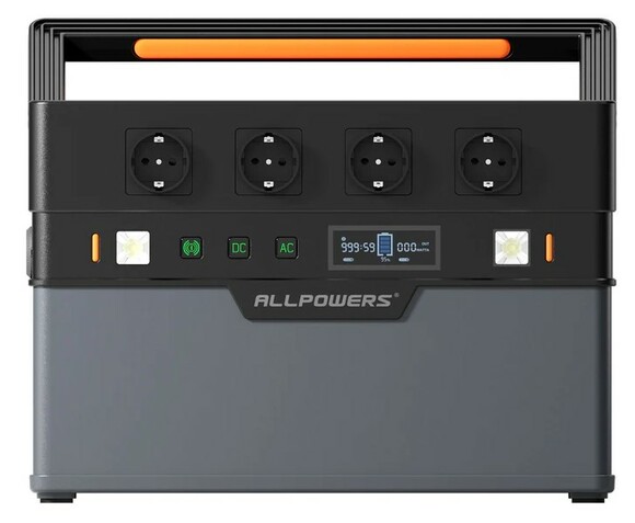 Портативная зарядная станция ALLPOWERS S1500 (1092 Вт·ч / 1500 Вт) изображение 2