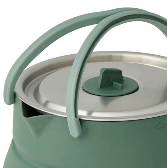 Чайник складной Sea to Summit Detour Stainless Steel Collapsible Kettle 1.6 L, Laurel Wreath Green (STS ACK026011-392001) изображение 5