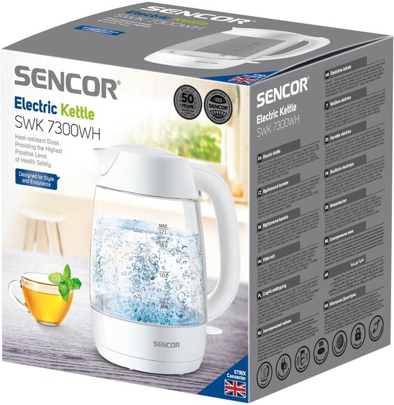 Электрочайник Sencor SWK 7300WH изображение 11