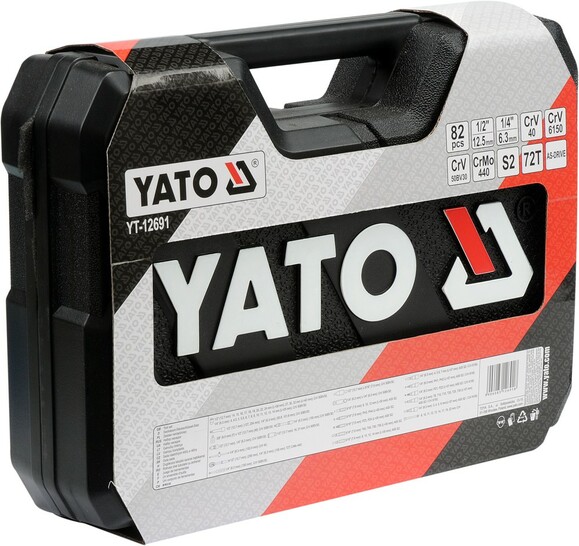 Набір торцювальніх головок Yato YT-12691 фото 3
