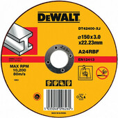Диск відрізний DeWALT 150х3х22.23 мм по металу (DT42400)