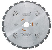 Пильный диск Metabo 400x3,5/2,5x30NL,HM,Z=28 FZ/FA,BKS400 (628018000)