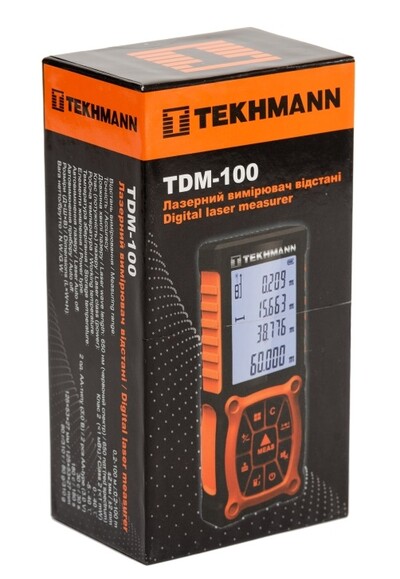 Лазерный дальномер Tekhmann TDM-100 (847654) изображение 6